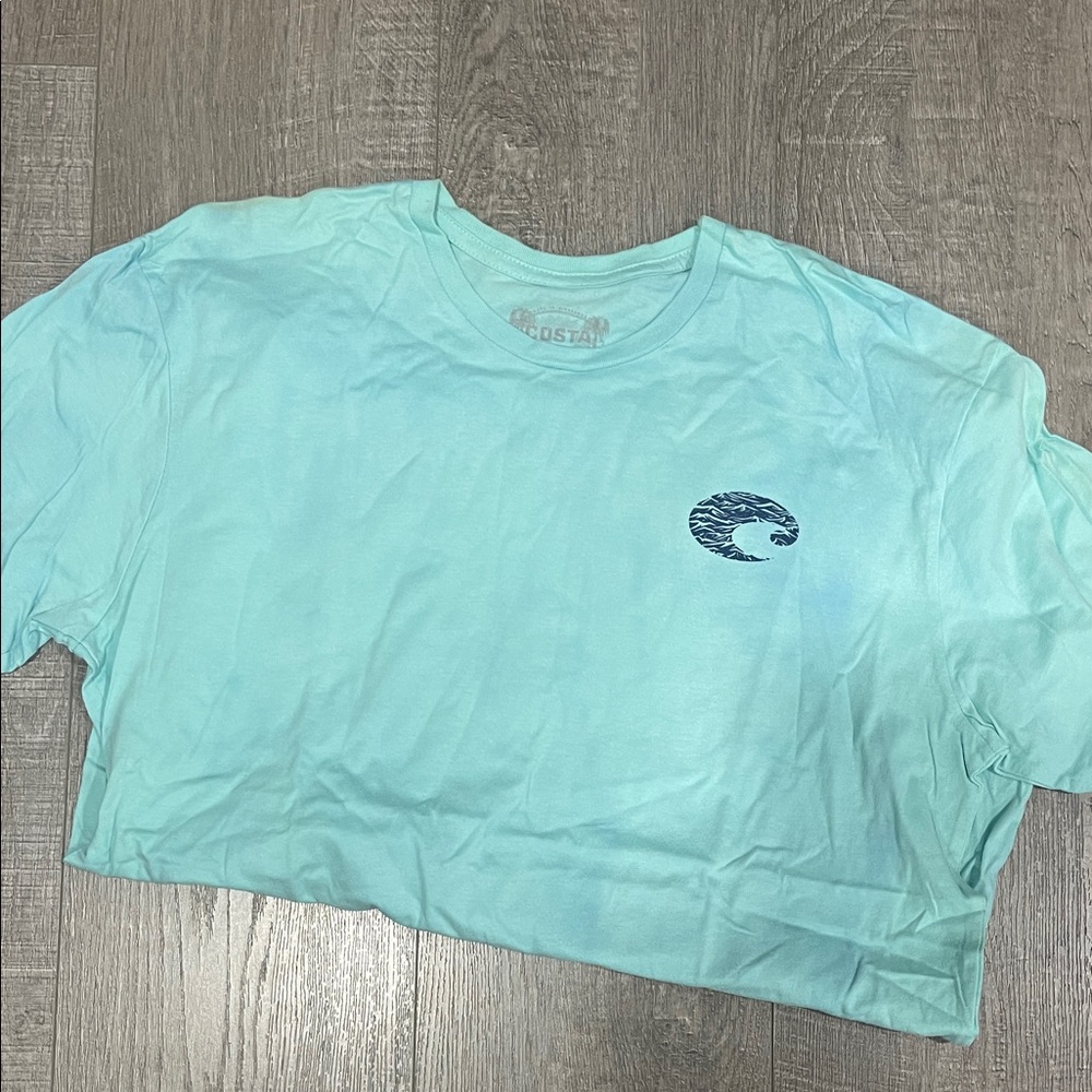 Light Blue Graphic T-Shirt